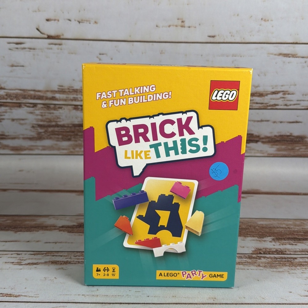 Brick Like This LEGO Party Game 2-8 Players Asmodee Sealed - Picture 1 of 2